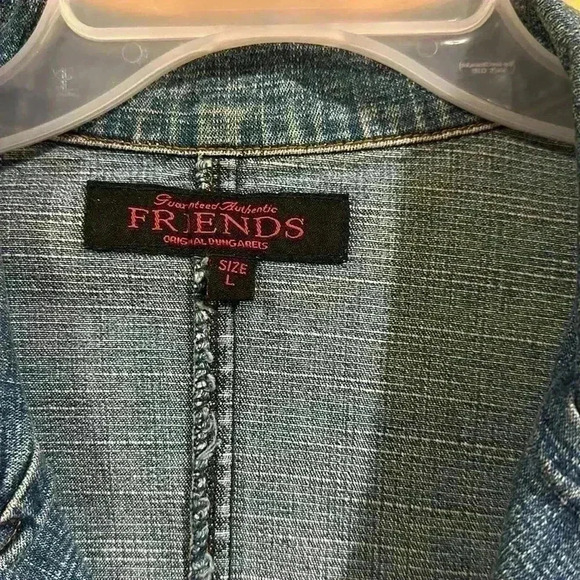 Friends Jeans Vintage Fitted Jean Jacket - Picture 3 of 8